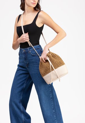 Miriade, SECCHIELLO KENDRA . - Borsa a tracolla - beige