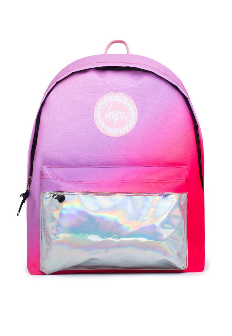 Hype FADE HOLOGRAPHIC POCKET CREST School bag pink Zalando.ie
