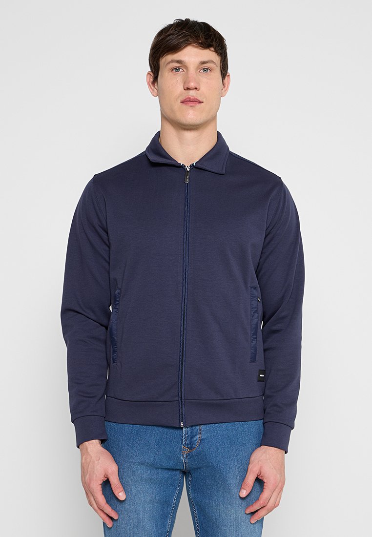 Mexx Sweater met rits blauw Mexx Sweater met rits blauw