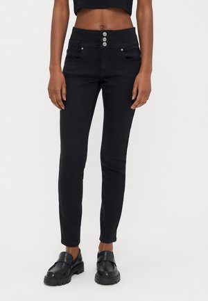 ONLRAIN ANEMONE FLY - Jeans Skinny Fit - washed black