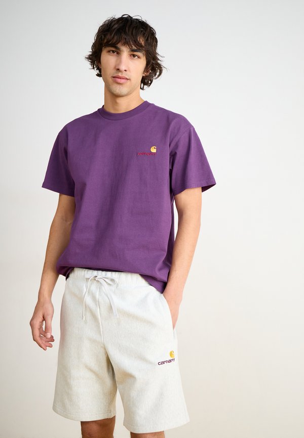 AMERICAN SCRIPT - Tracksuit bottoms - ash heather4