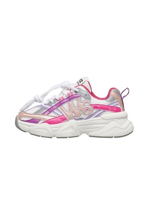 LUCKY - Sneakers basse - weiß-rosa-
