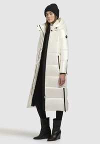 khujo HEDD SHINY - Zimný kabát - offwhite