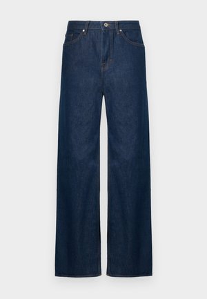 KINNE FACADE - Wide leg - midnight blue