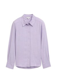 Overhemdblouse - soft lavender melange