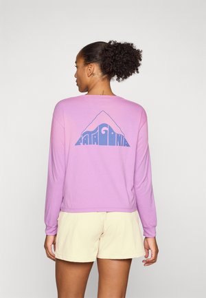 DRIFTWAYS EASY CUT ORGANIC - Camiseta de manga larga - brisk purple