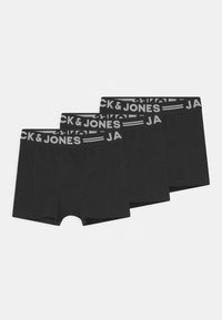 Jack & Jones Junior - SENSE TRUNKS 3 PACK - Underbukse - black Miniatyrbilde 1