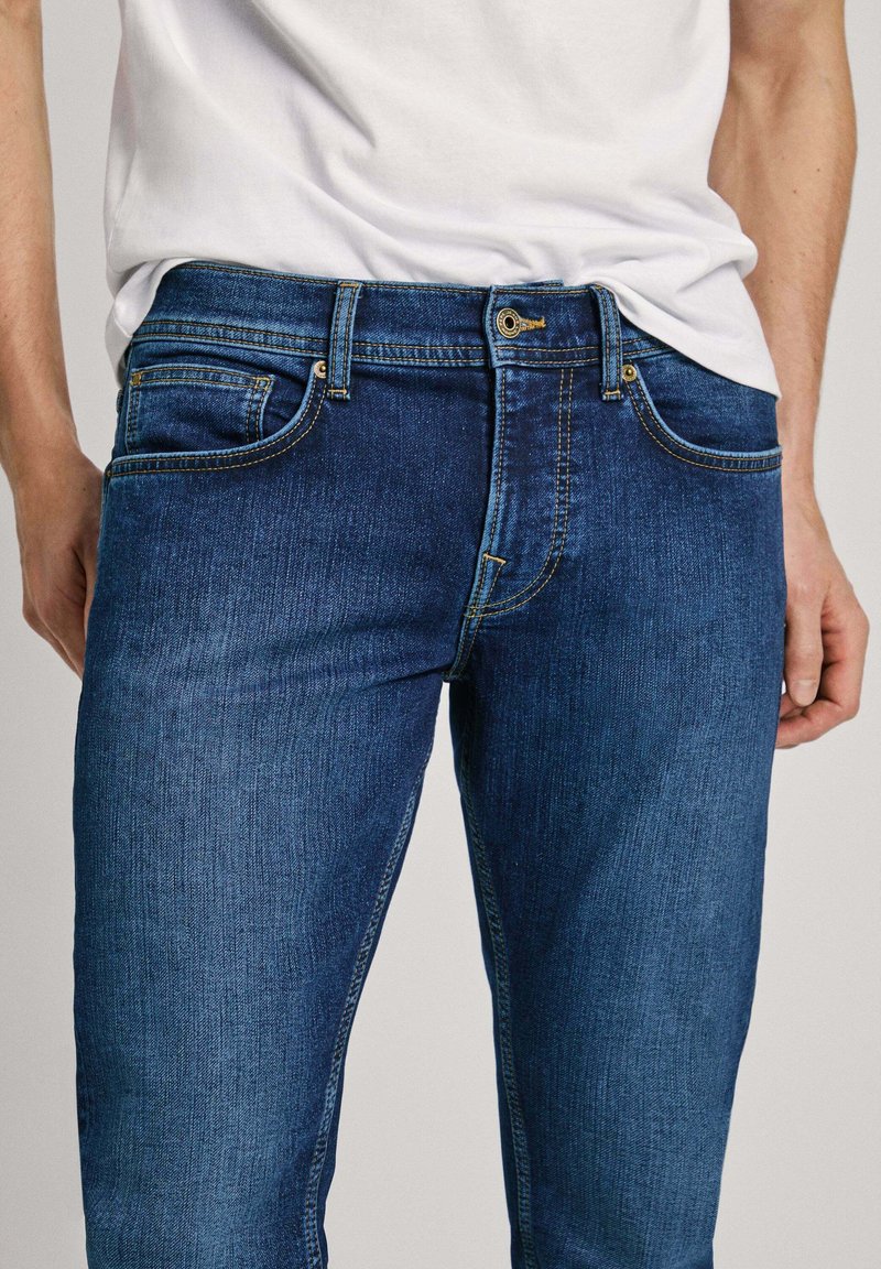 Jean Pepe Jeans Cash Coupe Régulière - Denim Bleu Z45 Taille Régulière - Neuf Avec étiquettes
