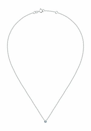 Necklace - weißgoldfarben