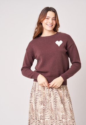 DEELUXE, ADONIS - Pullover - hellbraun