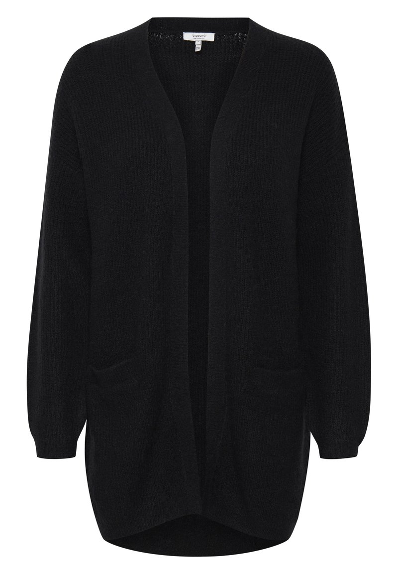 Damen Strickjacken | b.young BYOLYMPIA LS CARDIGAN Strickjacke black/black denim - PU55195 Damen Strickjacken | b.young BYOLYMPIA LS CARDIGAN Strickjacke black/black denim - PU55195