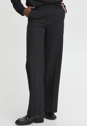 IHLEXI WIDE - Trousers - black