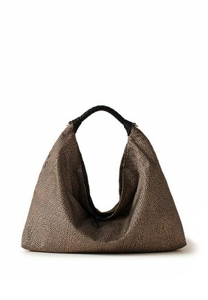 Borbonese PLIE HOBO BAG MEDIUM - Sac à main - op natural