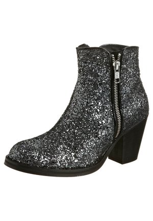 Boots à talons - silver-coloured