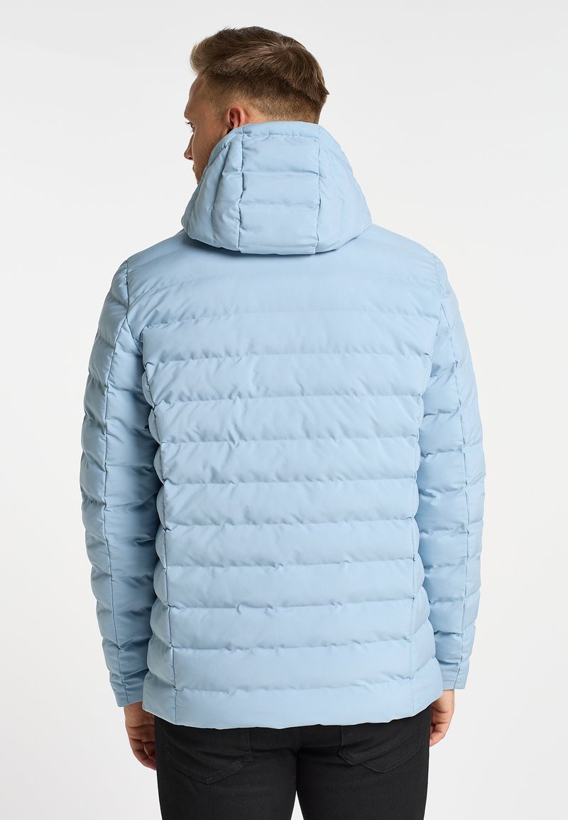Mo WATTIERTE Winterjacke hellblau