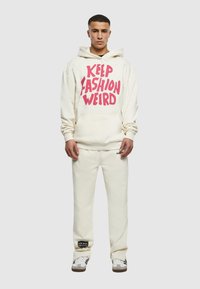 9N1M SENSE KEEP FASHION WEIRD - Kapucni - whitesand