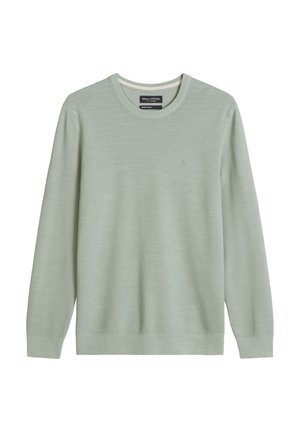 Marc O'Polo, BASIC KNIT PULLOVERS LONGSLEEVE, REGULAR - Strickpullover - faded mint