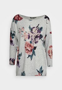 Não selecionado, light grey melange