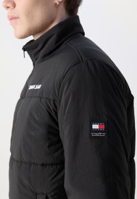 Tommy Jeans ESSENTIAL QUILTED JACKET  - Vinterjacka - black