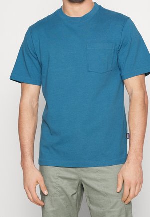 T-shirt med print - blue