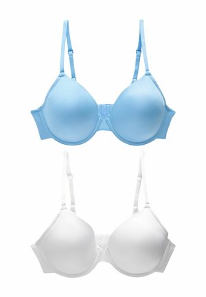 HOLLY FULL CUP TWO PACK - Trikotni modrček - blue white