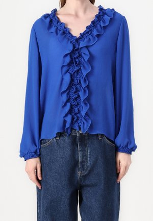 Blouse - blue