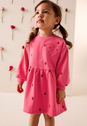 Next, REGULAR FIT - Robe de jour - pink hearts