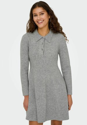 Robe pull - light grey melange
