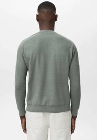 Mango MICROSTRUCTURED - Jumper - green