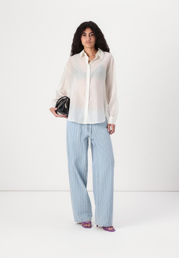 ONLGIANNA STRAIGHT STRIPE  - Relaxed fit jeans4
