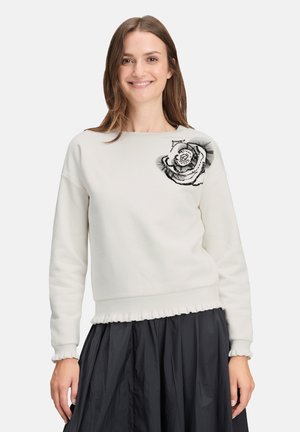 Sweatshirt - ecru
