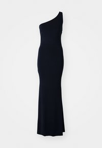 MACY ONE SHOULDER - Jersey dress - navy blue
