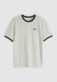 RETRO RINGER TEE - Basic póló - medium vintage heather grey