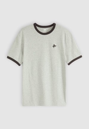 Levi's® RETRO RINGER TEE - Basic T-shirt - medium vintage heather grey