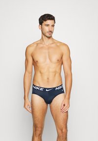 Nike Underwear HIP BRIEF 3 PACK - Cuecas - malachite/mystic navy/obsidian