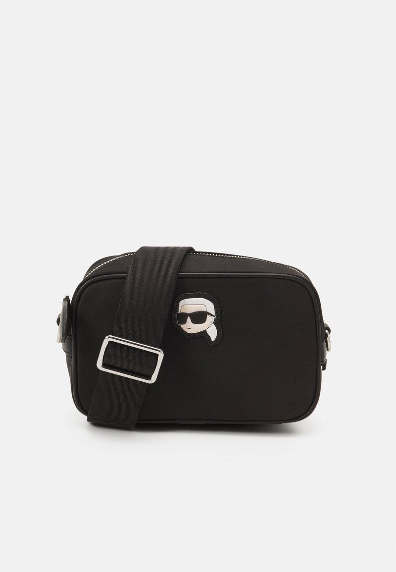 KARL LAGERFELD IKONIK CAMERA BAG Across body bag black Zalando