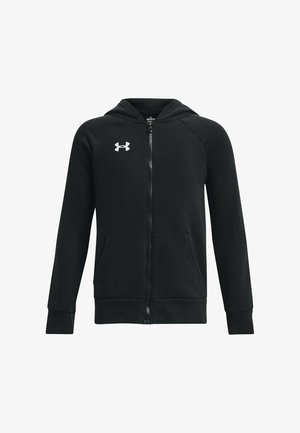 RIVAL FLEECE - Športna jopa s kapuco na zadrgo - black