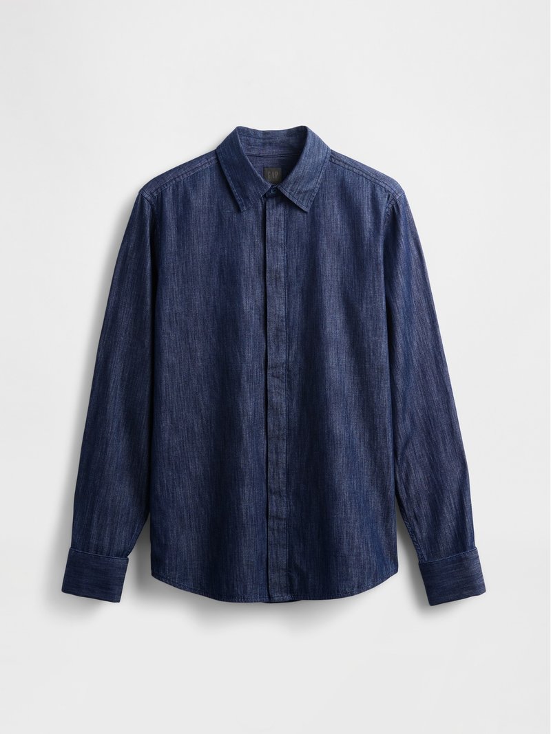 GAP Overhemd donkerblauw