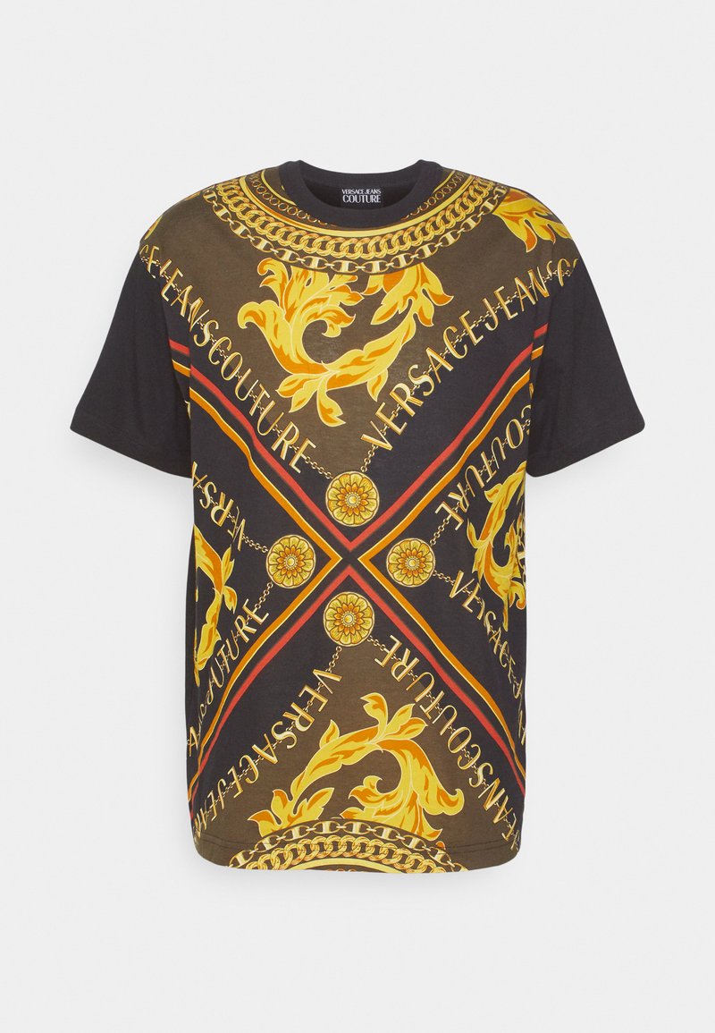 Versace Jeans Couture T-shirt print zwart