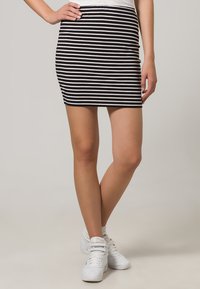 Zalando Essentials 2 PACK - Kokerrok - black/black&white stripes
