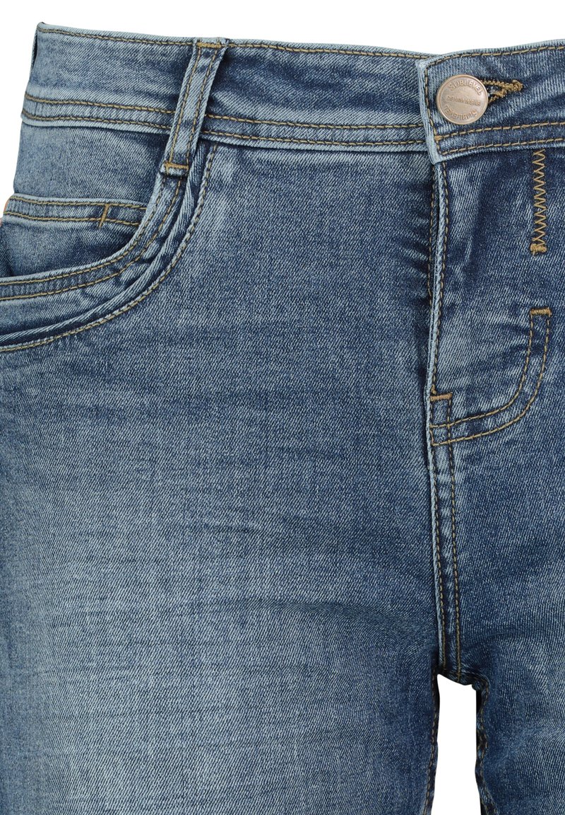 Damen Kleider | Sublevel CAPRI Jeans Shorts middle blue/blau - PI79074 Damen Kleider | Sublevel CAPRI Jeans Shorts middle blue/blau - PI79074