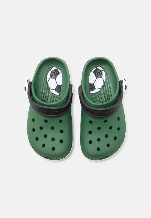 Crocs Zuecos de niños Classic Soccer Turf Clog K Verde — foto 4