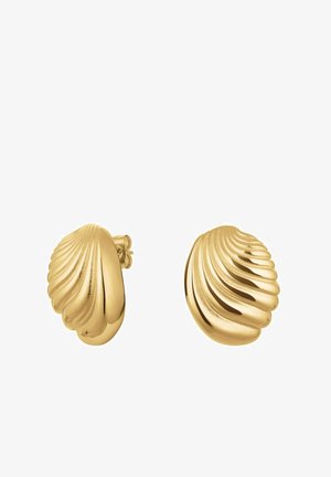 Rosefield, MODERN VINTAGE FOLDED STUDS - Oorbellen - Gold-coloured