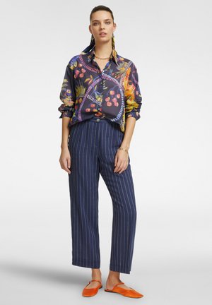 CAMICIA STAMPATA - Shirt - blu