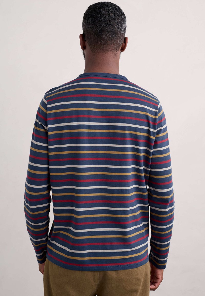 Seasalt Cornwall SAILOR - Top s dlouhým rukávem - multi tri breton french blue acer