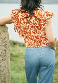 Laura Ashley WIDE - Avar lõikega teksad - denim