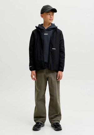 Jack & Jones Junior, JCOCLUB BACK SCRIPT SWEAT HOOD SN JNR - Kapuutsiga pusa - outer space