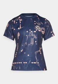 CHELSEA FC WNK DF ACDPRSSTOP K PM SE - Sports T-shirt - obsidian/apricot agate/guava ice