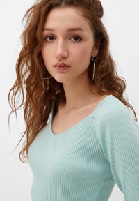 QS MANCHES LONGUES - Langarmshirt - pastelltürkis