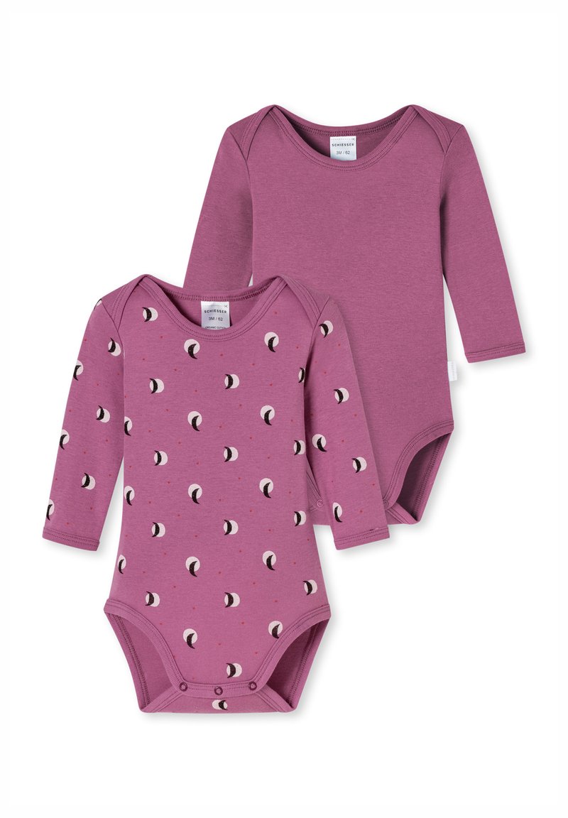 Schiesser 2-PACK LOVE - Body - beere